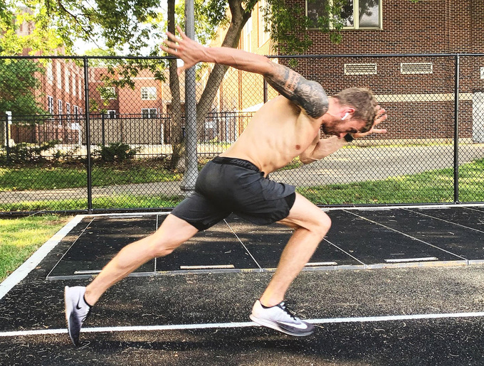 W680 ethan holmes track training